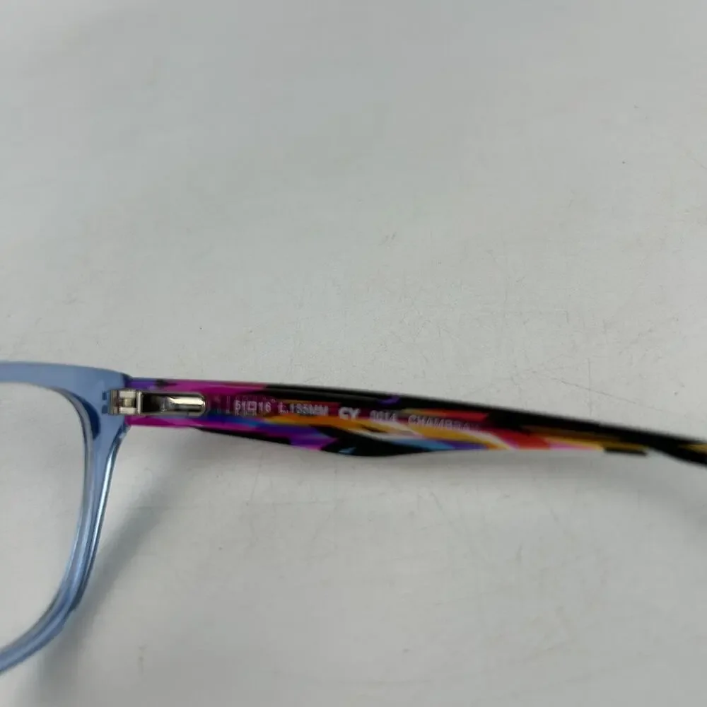 BCBGeneration‎ CV 0014 Eyeglasses Frames Womens Chambray Blue Full 51-16-135